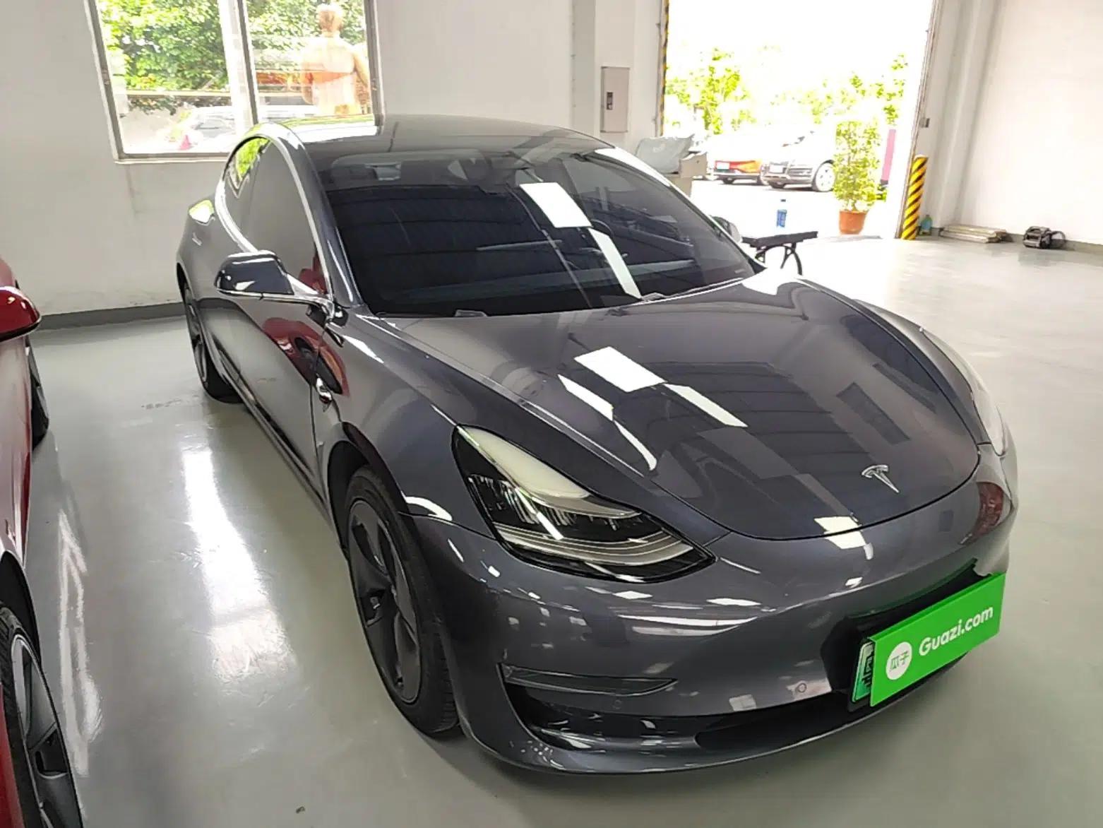 Tesla Model 3 2019 Long-Range Rear-Wheel-Drive Version — миниатюра 3