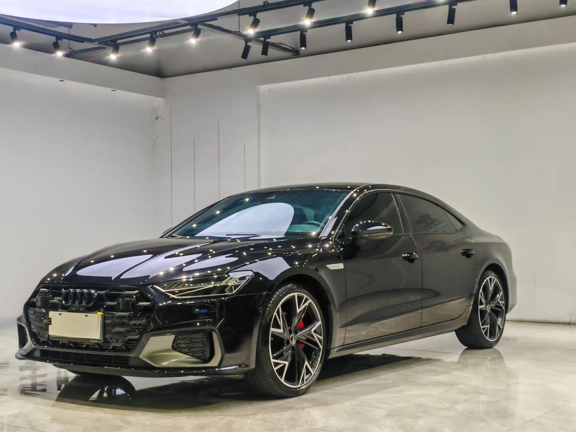 Audi A7L 2024 45 TFSI quattro Black Warrior Edition — миниатюра 1