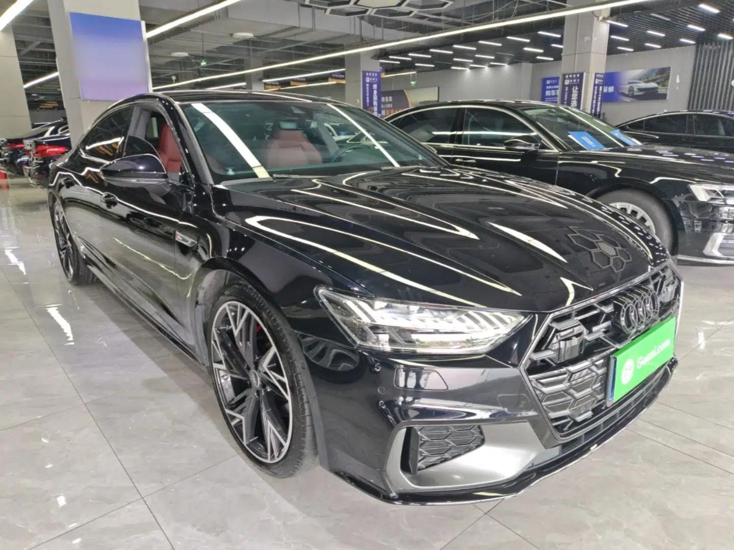 Audi A7L 2024 45 TFSI quattro Black Warrior Edition — миниатюра 3