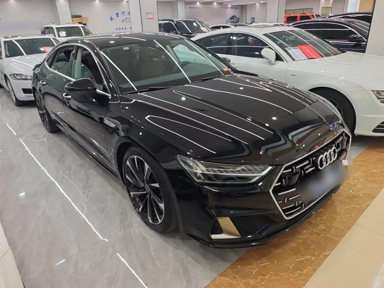 Audi A7L 2022 55 TFSI quattro S-line Zhiyuan Crystal Flow Package — миниатюра 3