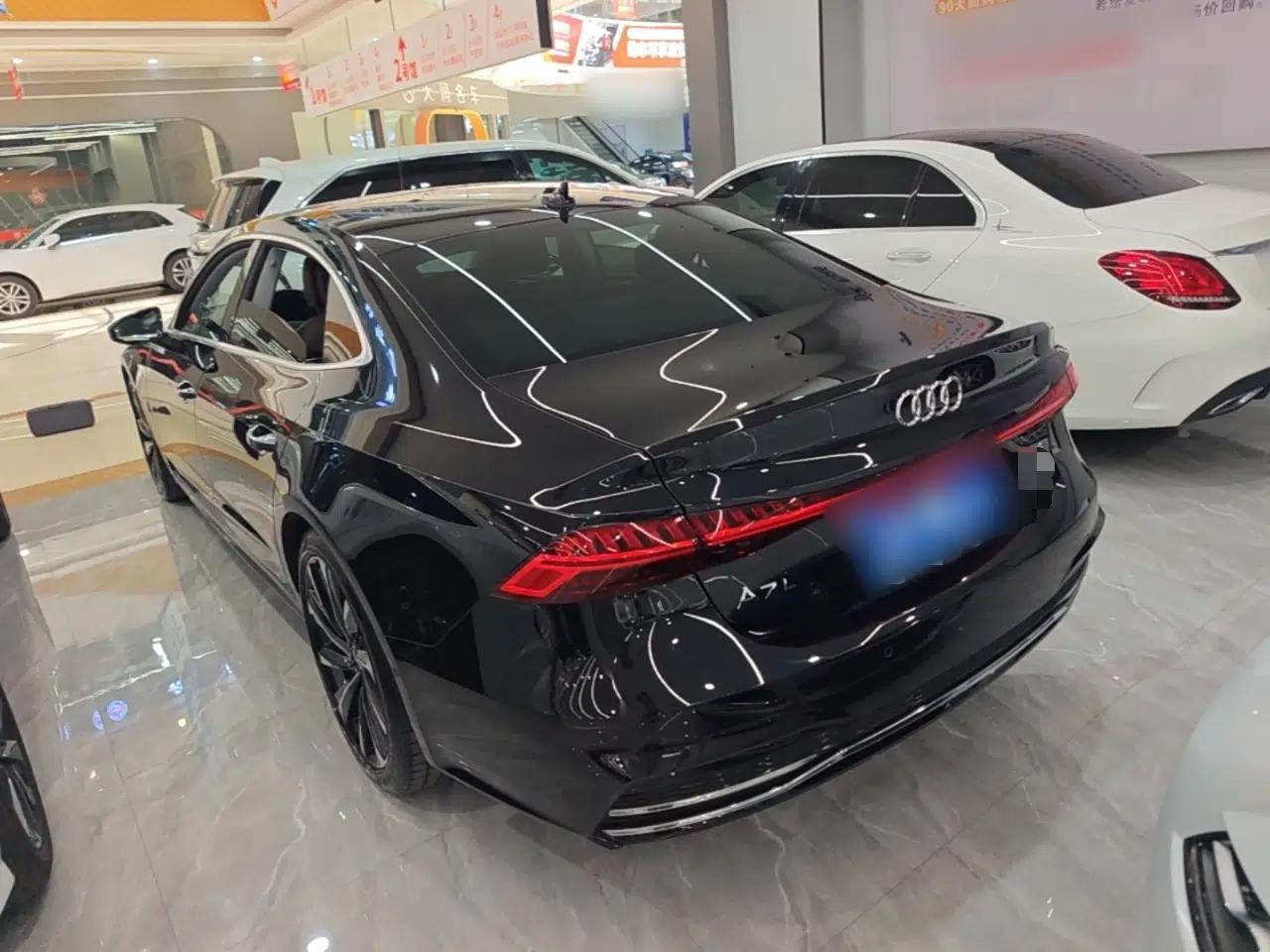 Audi A7L 2022 55 TFSI quattro S-line Zhiyuan Crystal Flow Package — миниатюра 4