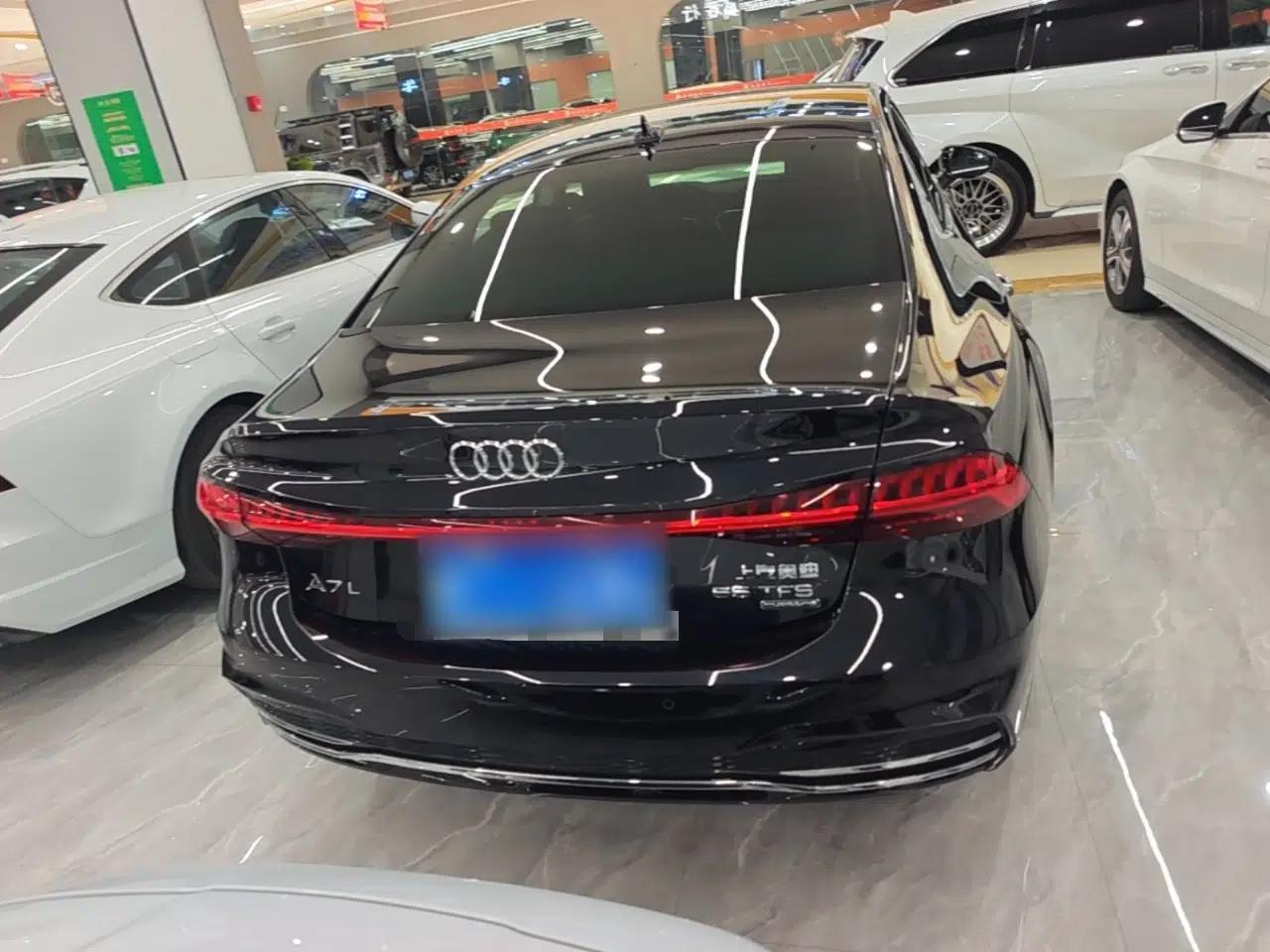 Audi A7L 2022 55 TFSI quattro S-line Zhiyuan Crystal Flow Package — миниатюра 5