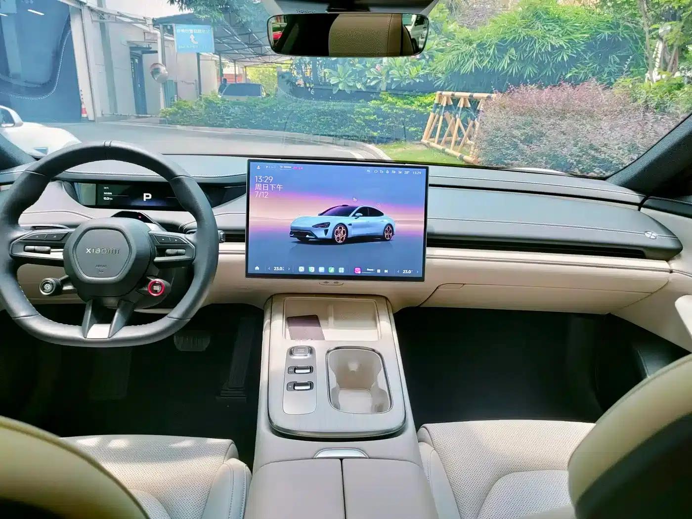 Xiaomi SU7 2024 Rear-Wheel Drive Long Range Advanced Intelligent Driving Pro Edition — миниатюра 23