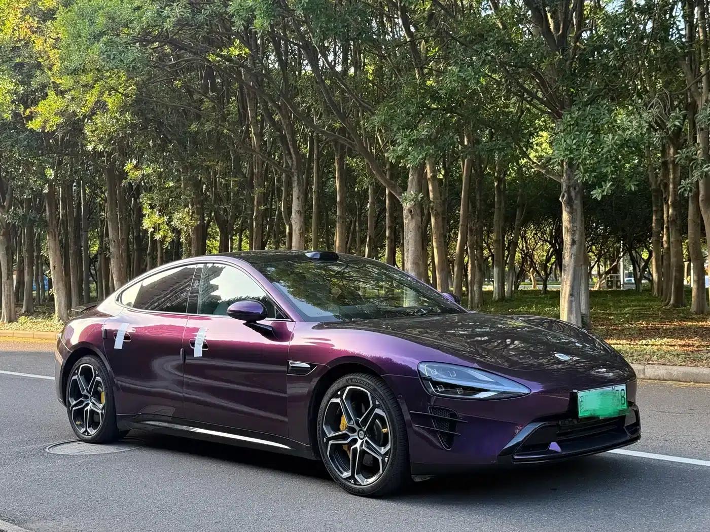 Xiaomi SU7 2024 Rear-Wheel Drive Long Range Advanced Intelligent Driving Pro Edition — миниатюра 3
