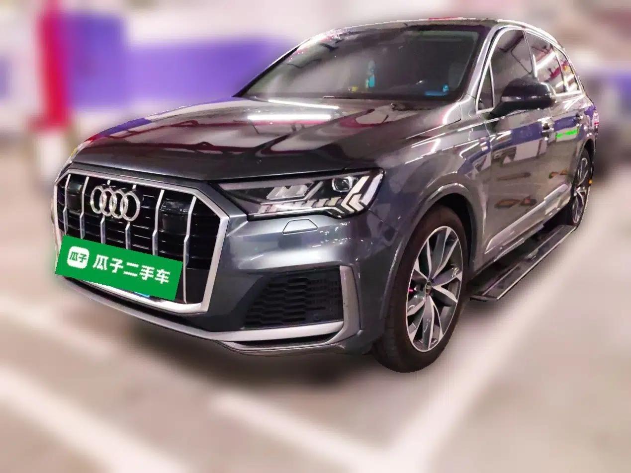 Audi Q7 2021 55 TFSI quattro S line Sport model — миниатюра 1