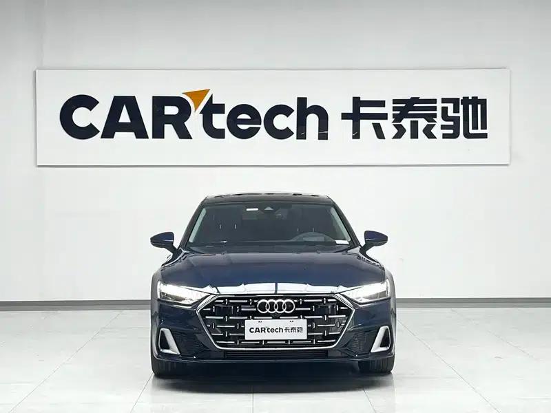 Audi A7L 2022 55 TFSI quattro S-line edition executive preview version — миниатюра 2