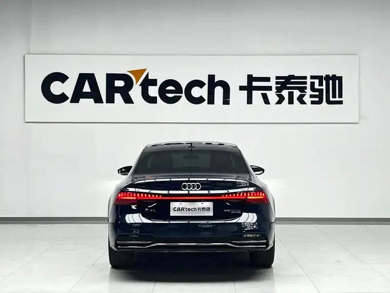Audi A7L 2022 55 TFSI quattro S-line edition executive preview version — миниатюра 4