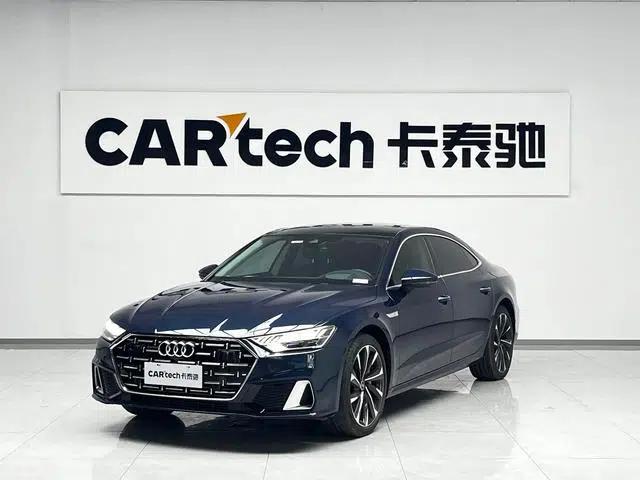 Audi A7L 2022 55 TFSI quattro S-line edition executive preview version