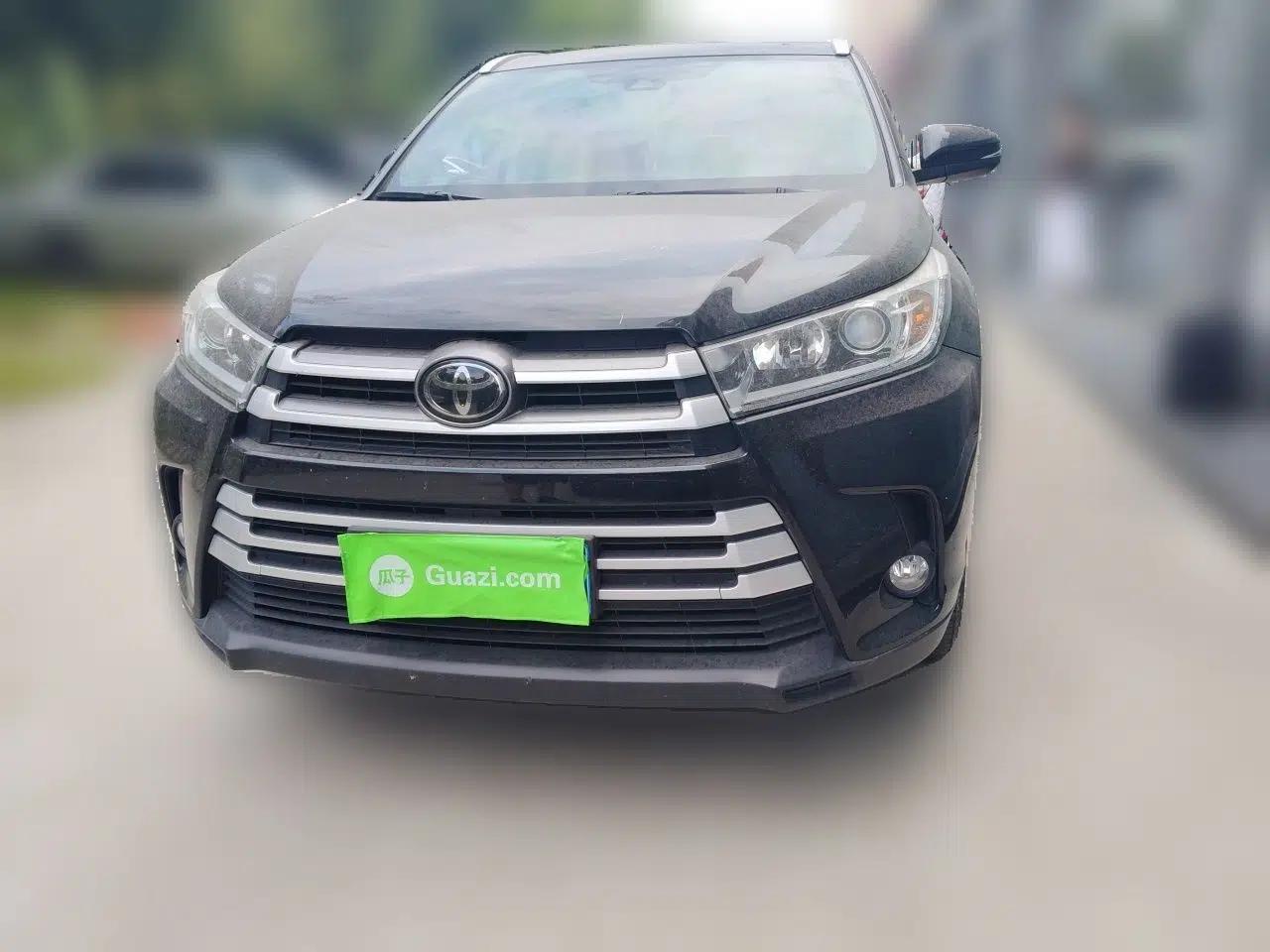 Toyota Highlander 2018 2.0T Four-Wheel Drive Luxury Version 7 Seats China VI Standard — миниатюра 2