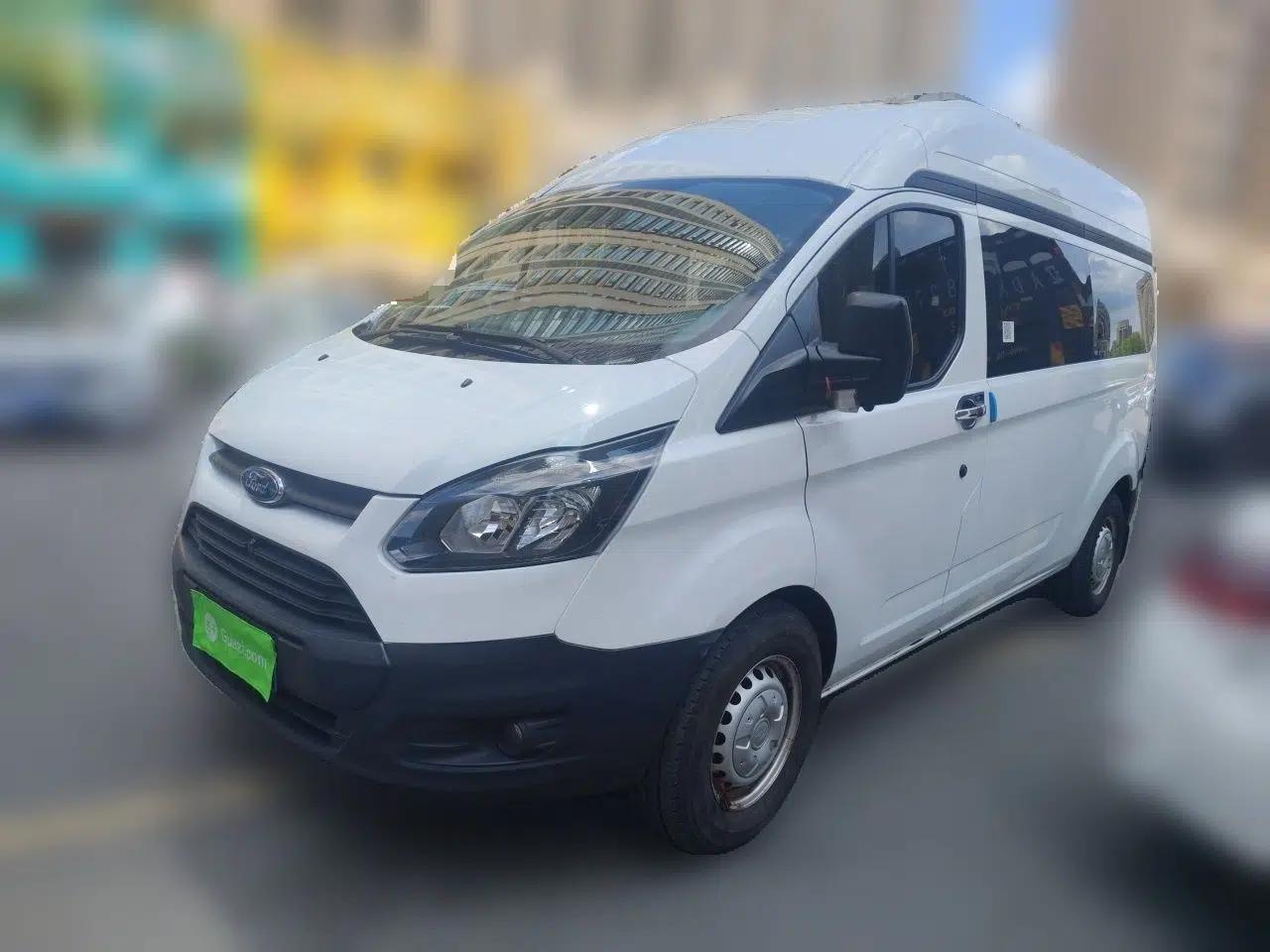 Ford Transit 2019 2.0T Diesel Multi-Purpose Commercial Vehicle Mid-Drive Mid-Roof 6-Seater China VI Standard — миниатюра 1