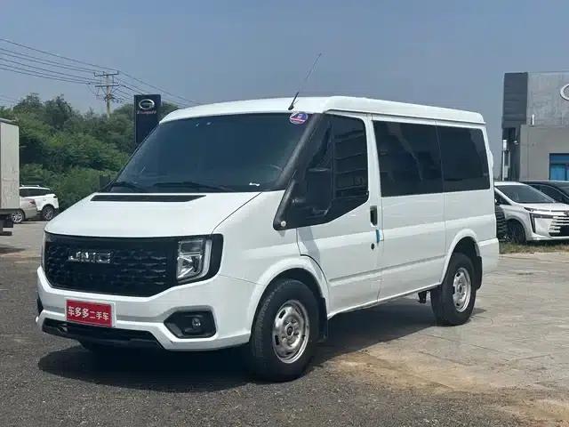 Jiangling Fushun 2023 2.0T Automatic Short Wheelbase Low Roof Commercial Multi-purpose Passenger Vehicle, 6 Seats, Double Tailgate
