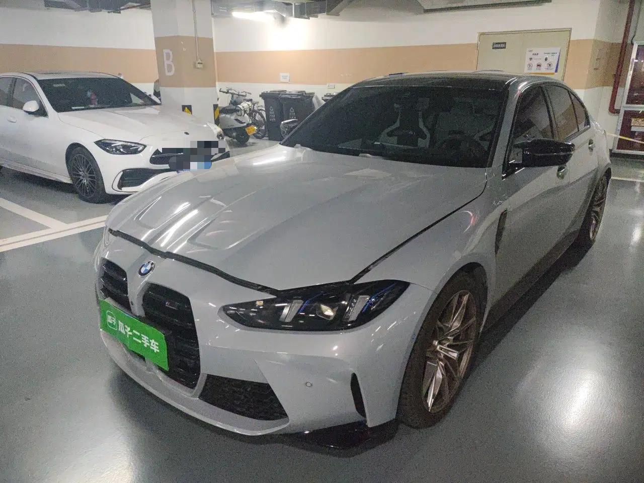 BMW M3 2024 M3 Sedan M xDrive Thunder Edition — миниатюра 1