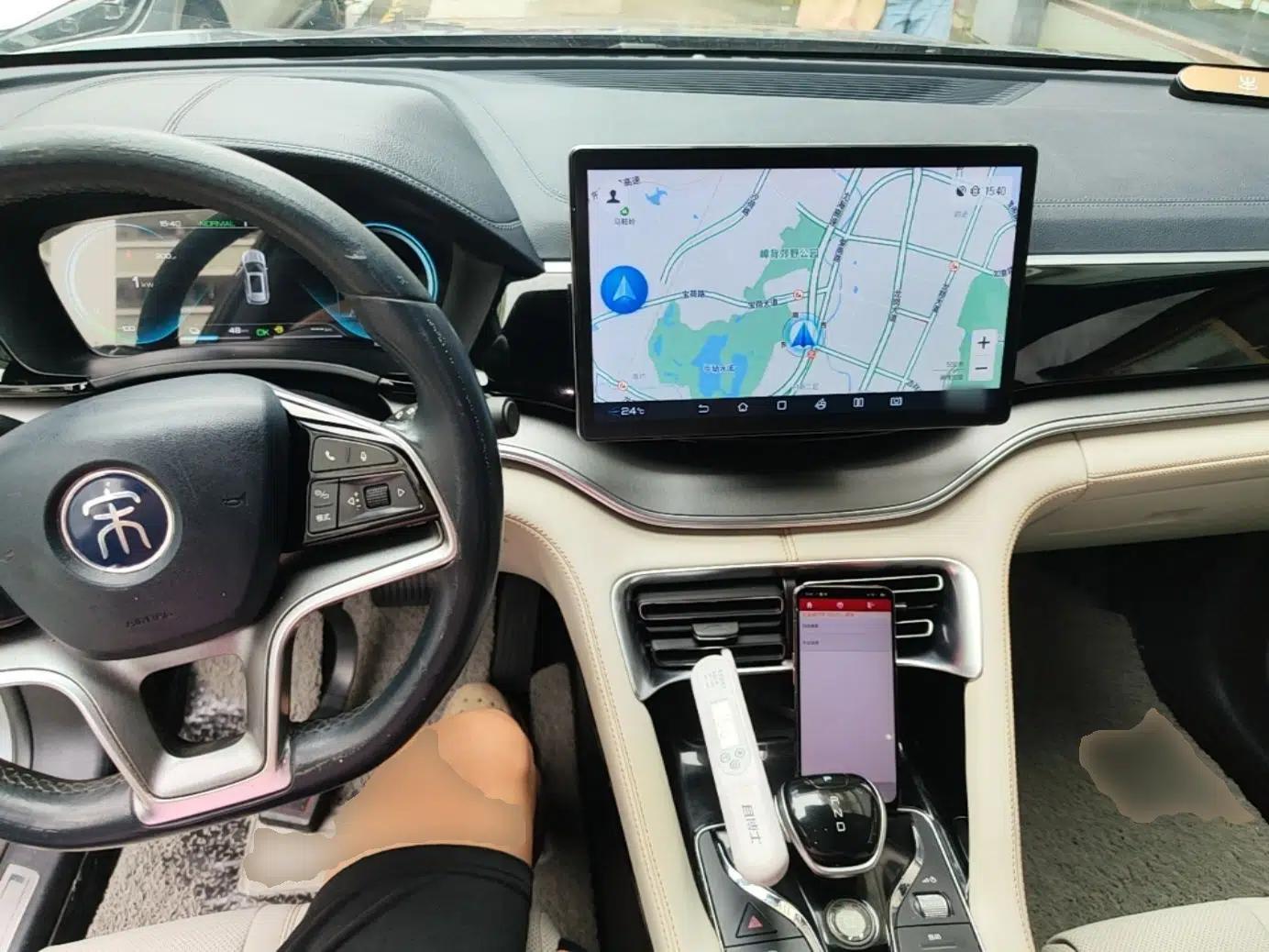 BYD Song PLUS New Energy 2021 DM-i 110KM Flagship PLUS — миниатюра 12