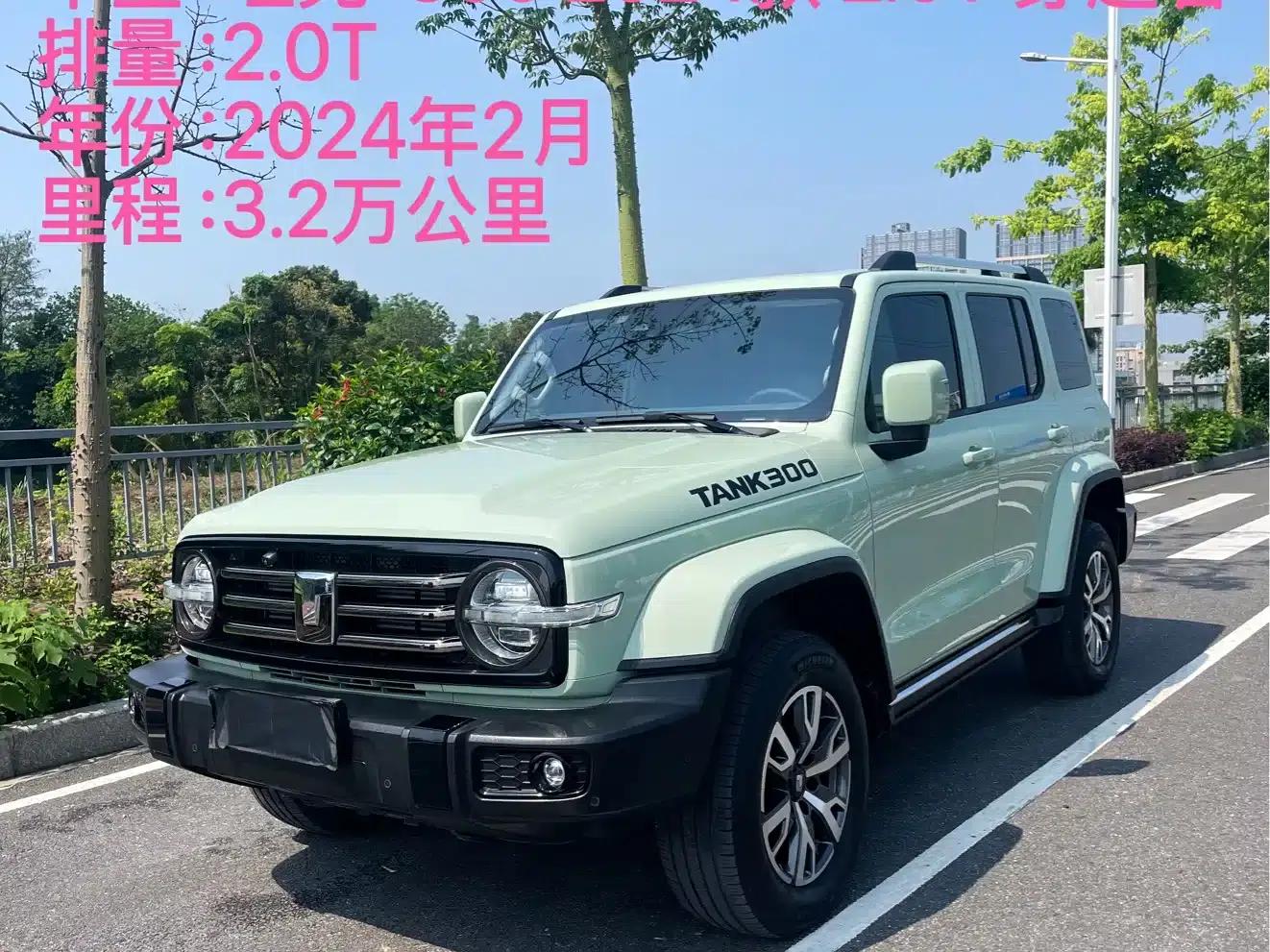 Tank 300 2024 Model 2.0T Crossover — миниатюра 2