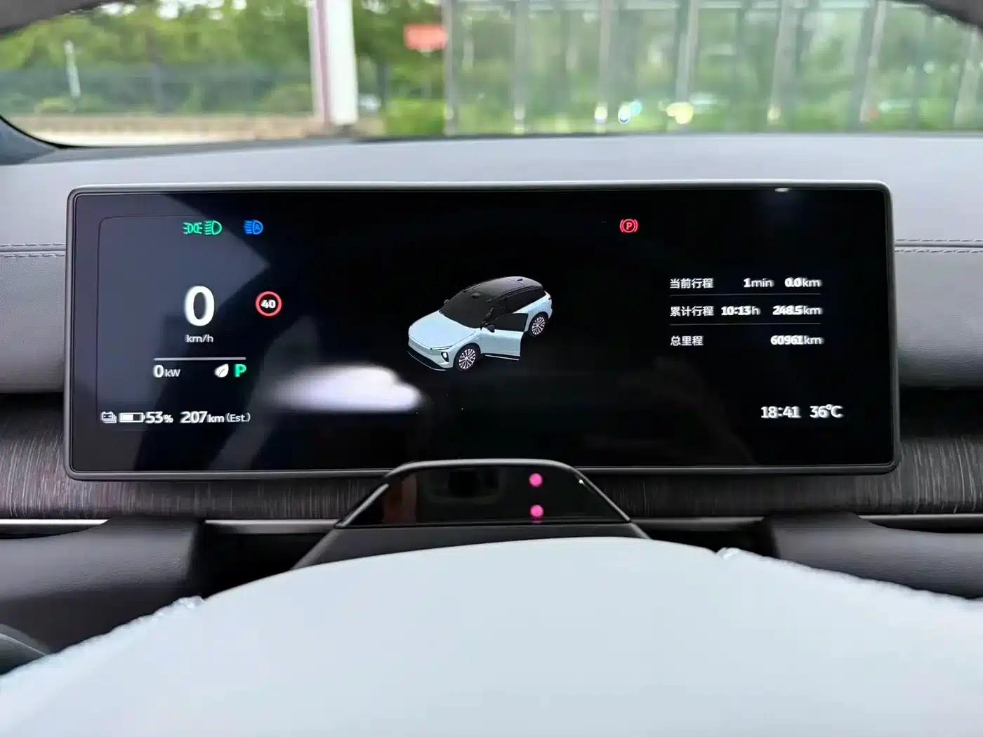 NIO ES6 2023 model 75kWh — миниатюра 6
